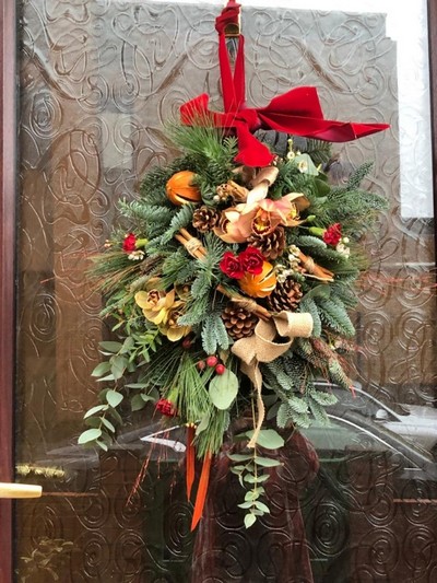 Fresh Christmas door Sheaf