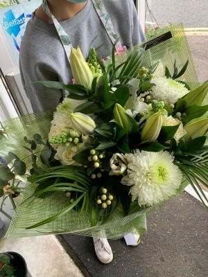 White Lily Bouquet