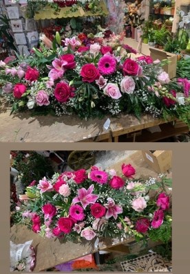 Casket flowers