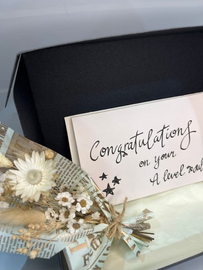 Congratulations A level card