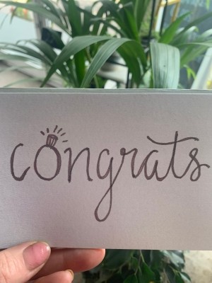 Congratulations Engaged card