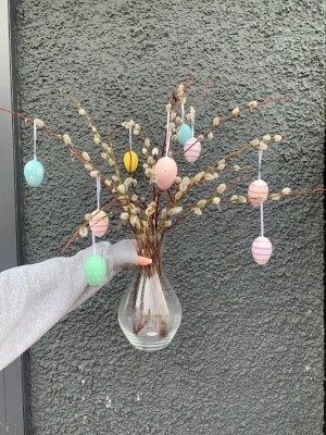 Easter Tree decorated