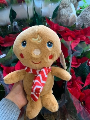 Ginger bread man plush teddy