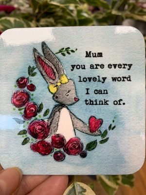 Mum coaster