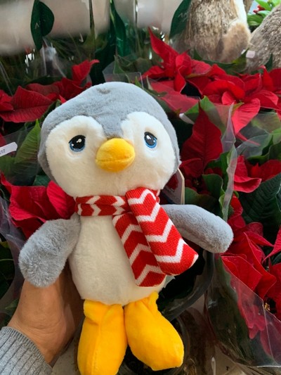 Penguin plush teddy