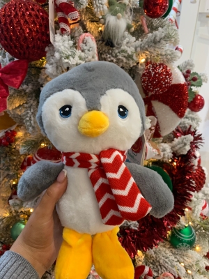 Penguin plush teddy