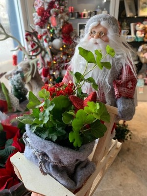 Santa Planter