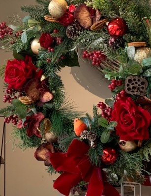 Medium Faux Wreath