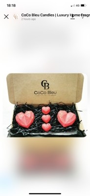 Heart shape Soy Wax Melts