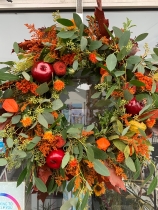 Fresh Autumn door  wreath