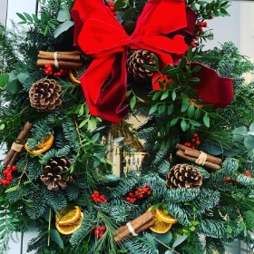 Fresh Christmas Wreath