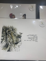 Lion Print CS Lewis Quote