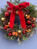 Christmas Door wreath deluxe