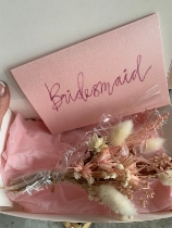 Bridesmaids hand made cards and gift set