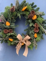 Christmas door wreath