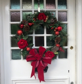 Christmas Wreath Bow