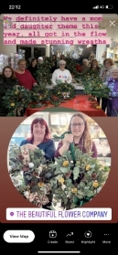Christmas wreath workshop wed 30th November