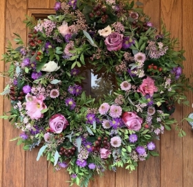 Custom Autumn Wreath