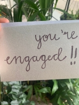 Engaged card