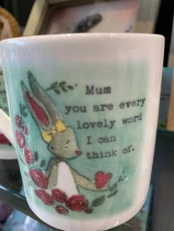 Mum fine bone China mug