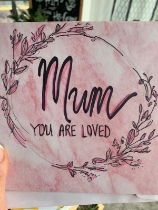 Mum You are loved card