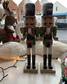 Nutcrackers Christmas colours
