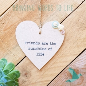 Paperdove Friendship Heart