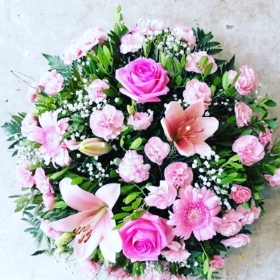 Pink Grave Posy
