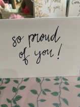 So proud of you card