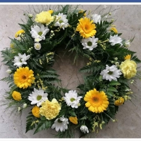 Sunshine Grave Wreath