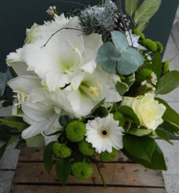 White Winter Wonderland Bouquet