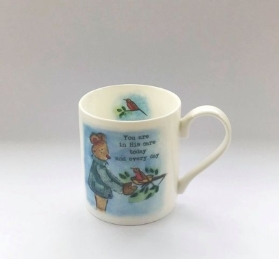 You are in His care mug